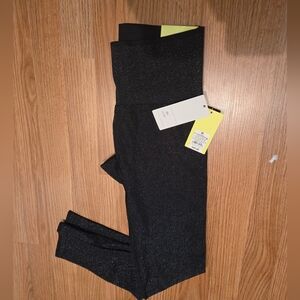 All in Motion Shimmer Black Leggings